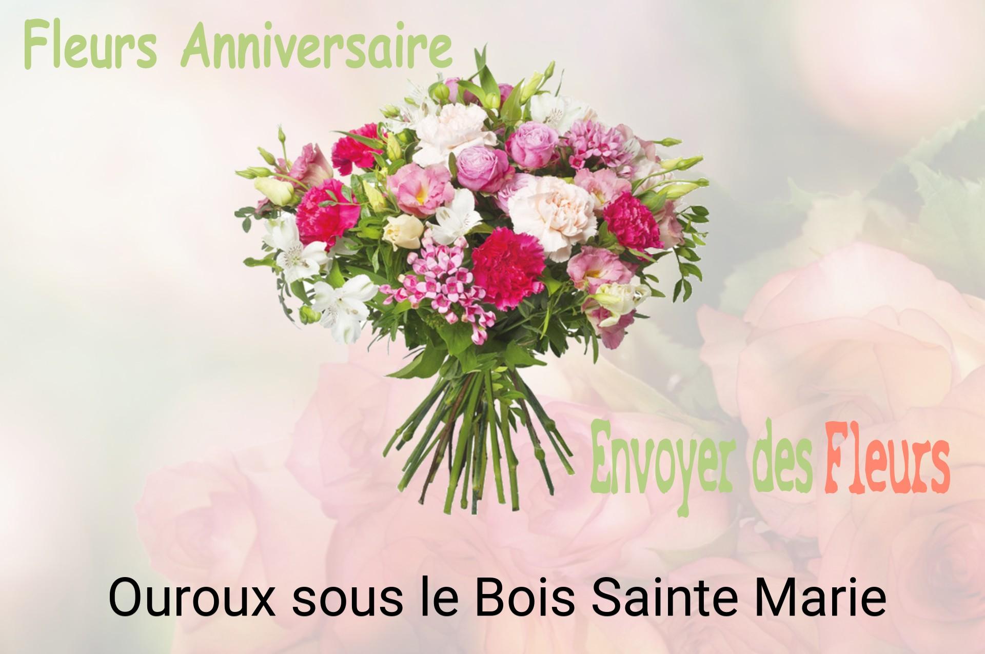Bouquet de fleurs d’anniversaire livré à Ouroux-sous-le-Bois-Sainte-Marie